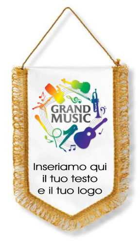 Immagine di GAGLIARDETTO GADGET MUSICALE - Art. GA10