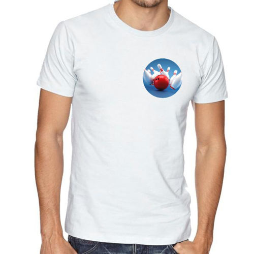 Immagine di T-SHIRT LOGO BOWLING