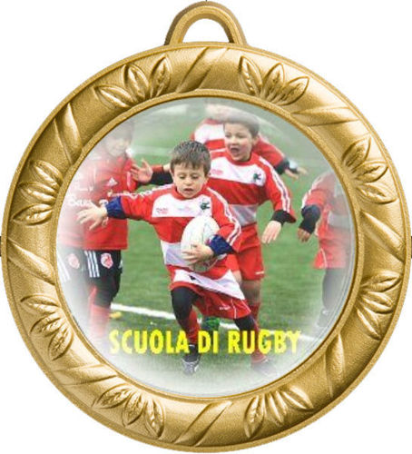 Immagine di MEDAGLIA SCUOLA DI RUGBY - Ø mm. 32