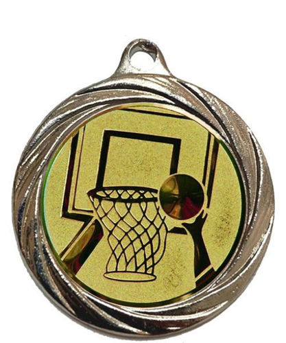 Immagine di MEDAGLIA BASKET - diametro mm. 32