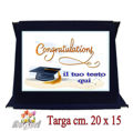 Immagine di TARGA REGALO LAUREA - Art. AS100X