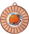 Immagine di MEDAGLIA BASKET - diametro mm. 50