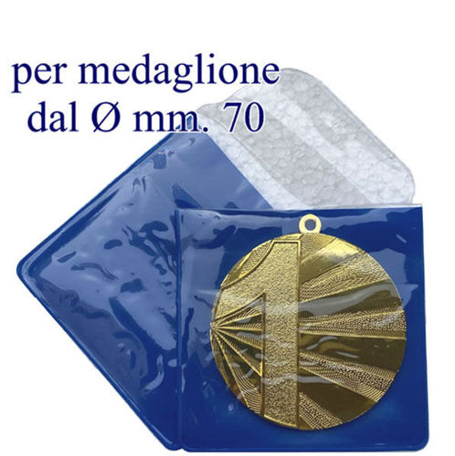 Immagine di BUSTINA PORTA MEDAGLIA Ø mm. 70