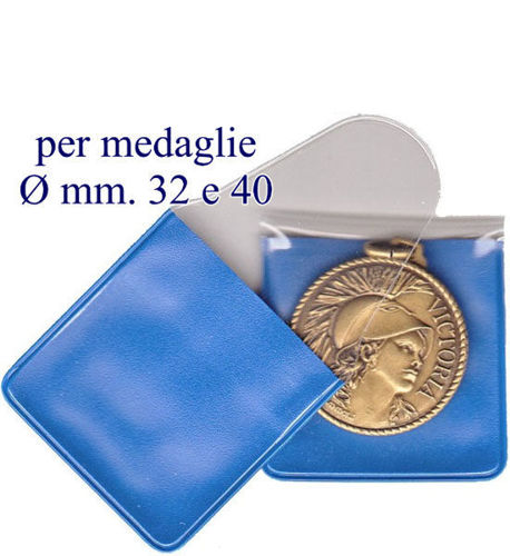 Immagine di BUSTINA PORTA MEDAGLIA Ø mm. 32/40