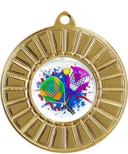 Immagine di MEDAGLIA PADEL - diametro mm. 50