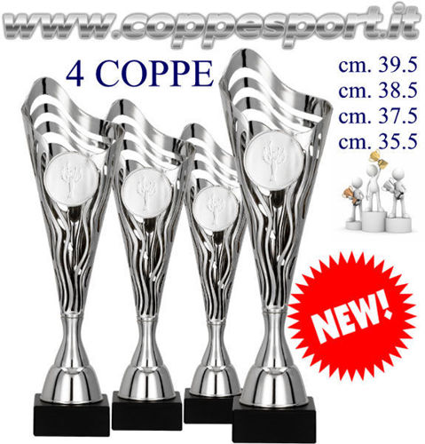 Immagine di SET DI 4 COPPE - Art. 8352/S4
