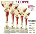 Immagine di 5 COPPE IN SERIE - Art. 1618/S5
