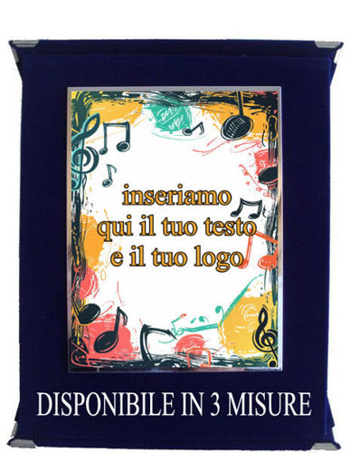 Immagine di TARGA MUSICA - Art. AS100XV