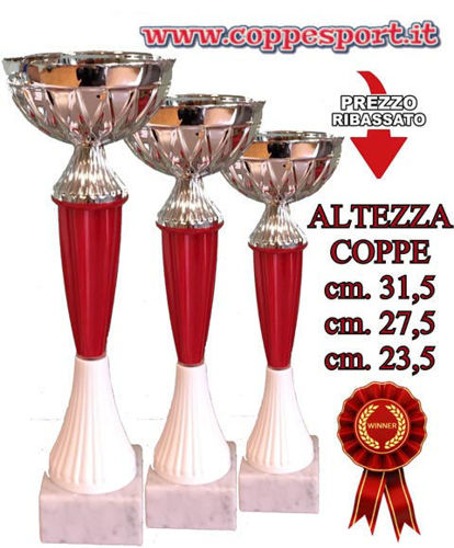 Immagine di SERIE 3 COPPE - Art. MNT