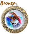 Immagine di MEDAGLIONE DANZA - diametro mm.70