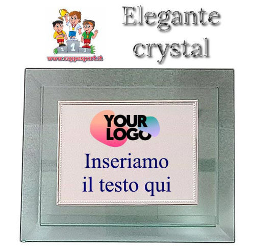 Immagine di CRISTAL CON TARGA - Art. 562GAT
