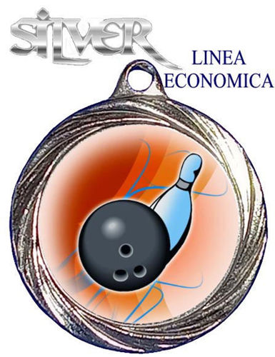 Immagine di MEDAGLIA ECONOMICA BOWLING mm. 32