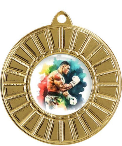 Immagine di MEDAGLIA BOXE - diametro mm. 50