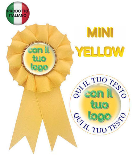 Immagine di COCCARDA GIALLO - Art. 7474Y