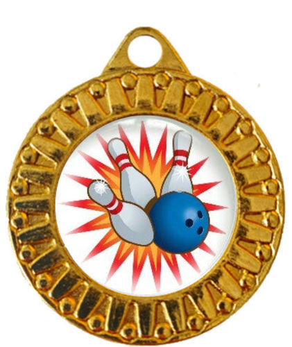 Immagine di MEDAGLIA BOWLING - diametro mm. 40