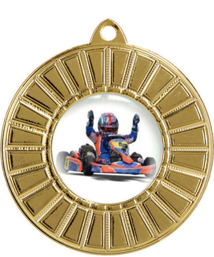 Immagine di MEDAGLIA GO-KART diametro mm. 50