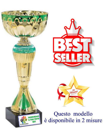 Immagine di COPPA IN METALLO - Art. 1400/X