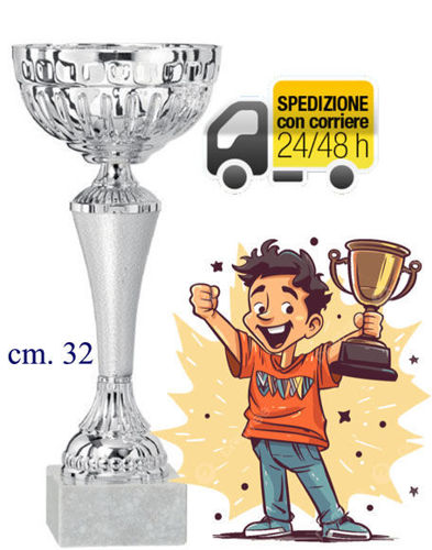 Immagine di COPPA IN METALLO - Art. 2418/3