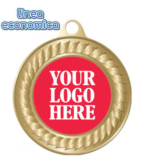 Immagine di MEDAGLIA CON IL TUO LOGO - Ø mm. 40