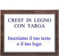 Immagine di CREST CON TARGA - Art. PTM