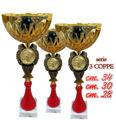 Immagine di SERIE DI 3 COPPE - Art. 452/S3/X
