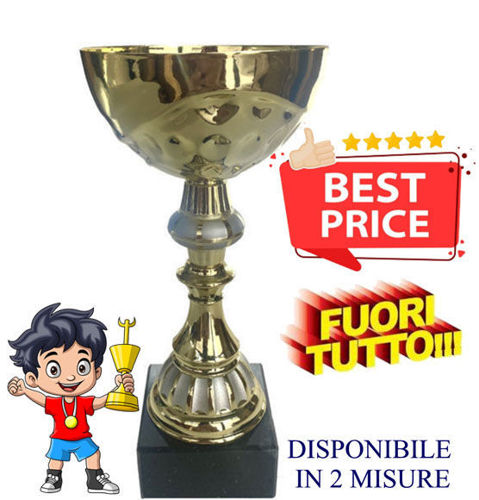 Immagine di COPPA IN METALLO - Art. CM878/X