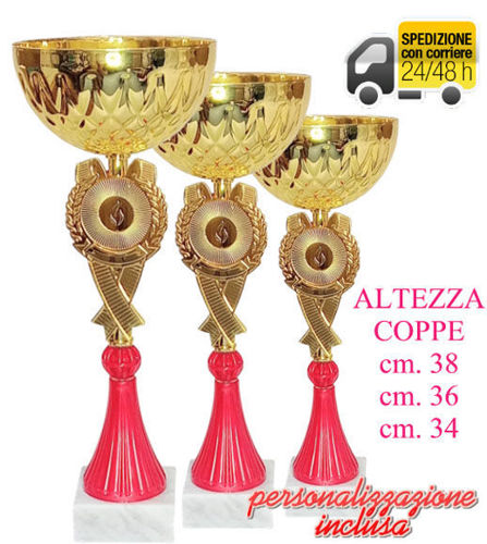 Immagine di SERIE DI 3 COPPE - Art. 452/S3