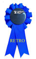 Immagine di COCCARDA BLU VOLLEY - Art. 7472/B
