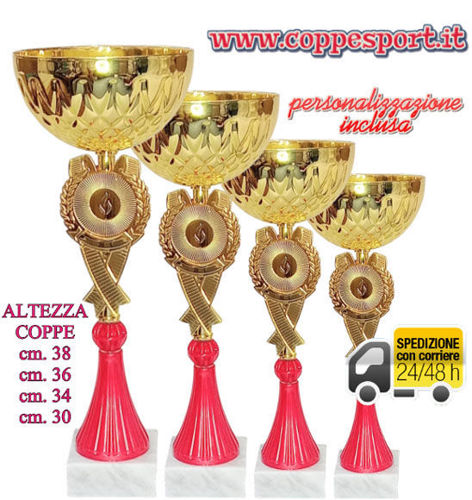 Immagine di SERIE DI 4 COPPE - Art. 452/S4