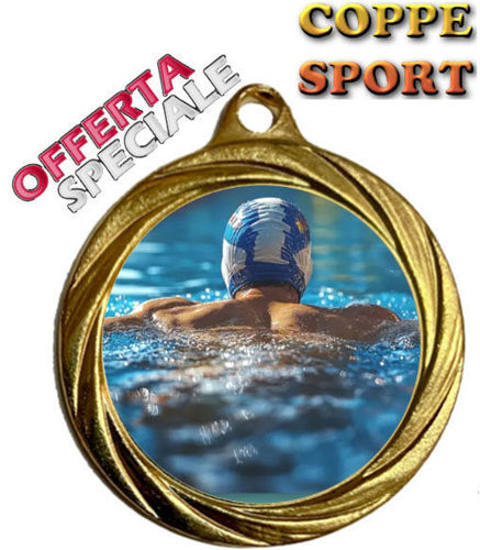 Immagine di MEDAGLIA NUOTO - Ø mm. 32