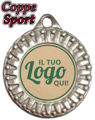 Immagine di MEDAGLIA CON IL TUO LOGO - Ø mm. 40