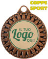 Immagine di MEDAGLIA CON IL TUO LOGO - Ø mm. 40