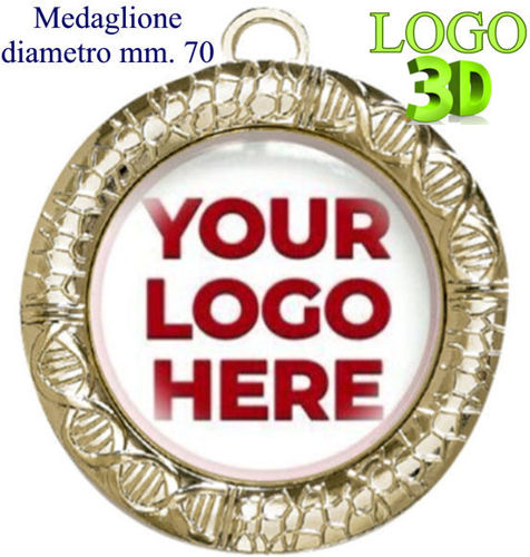 Immagine di MEDAGLIONE CON LOGO Ø mm. 70