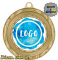 Immagine di MEDAGLIONE CON LOGO Ø mm. 80
