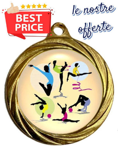 Immagine di MEDAGLIA GINNASTICA  - Ø mm. 32