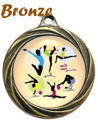 Immagine di MEDAGLIA GINNASTICA  - Ø mm. 32
