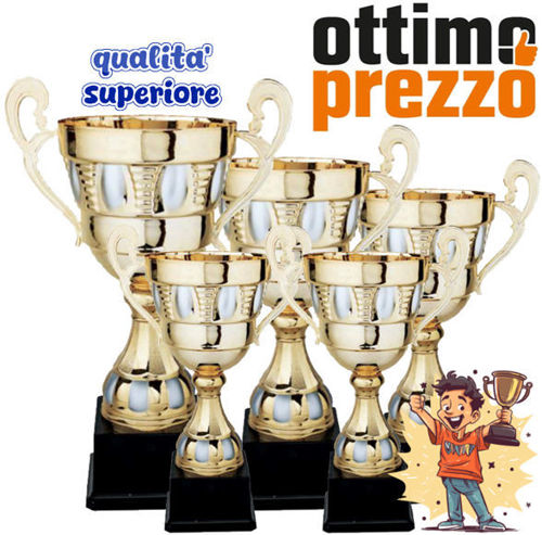 Immagine di SERIE DI 5 COPPE -  Art. 5377