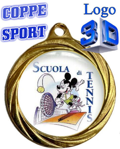 Immagine di MEDAGLIA SCUOLA TENNIS - Ø mm. 32