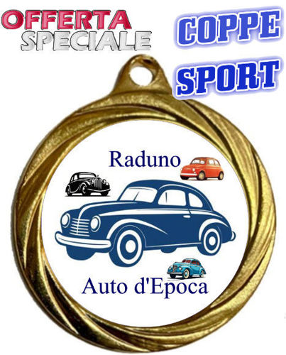 Immagine di MEDAGLIA RADUNO AUTO - Ø mm. 32
