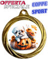 Immagine di MEDAGLIA HALLOWEEN 4 ZAMPE Ø mm. 32