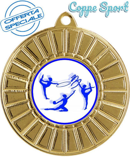 Immagine di MEDAGLIA GINNASTICA Ø mm. 50