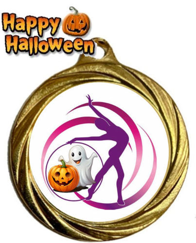 Immagine di MEDAGLIA HALLOWEEN PER LA GINNASTICA