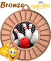 Immagine di MEDAGLIA BOWLING diametro mm. 50