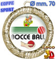 Immagine di MEDAGLIONE BOCCE Diametro mm.70